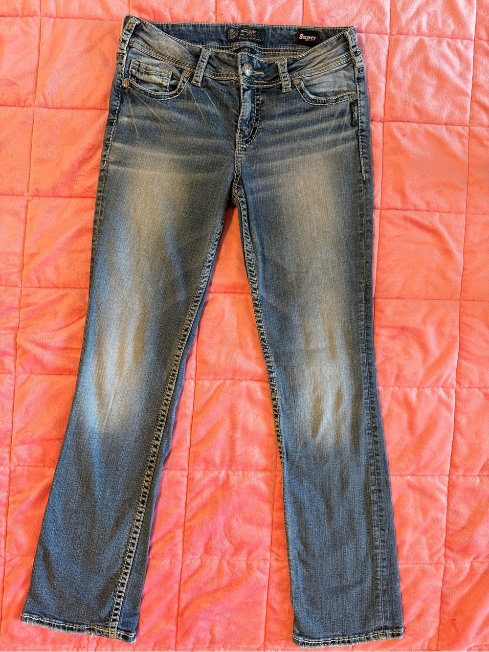 Silver Jeans Suki Mid Baby Boot Cut